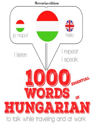 cover image of 1000 Essential Words in Hungarian